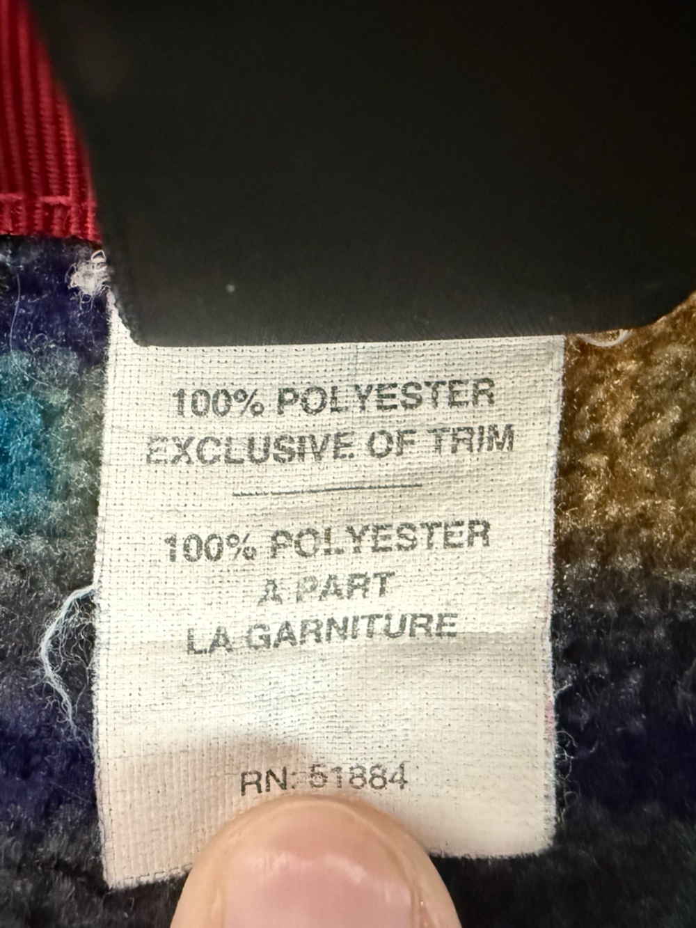 Vintage 1995 Patagonia Aboriginal Synchilla Snap-T - Made in USA - Size Large - Picture 4 of 6